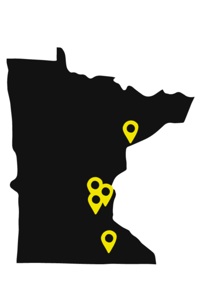 Minnesota state graphic