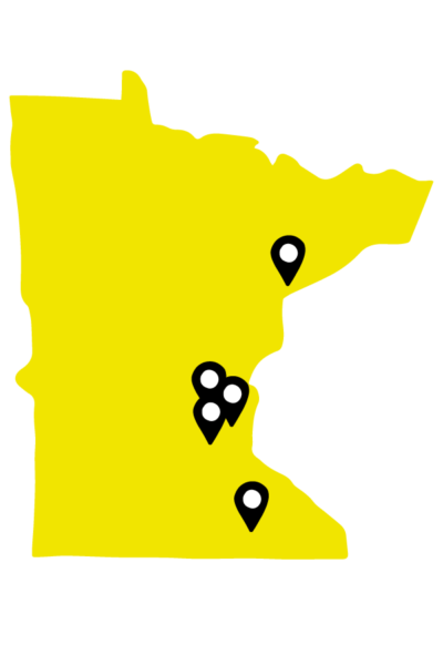Minnesota state graphic