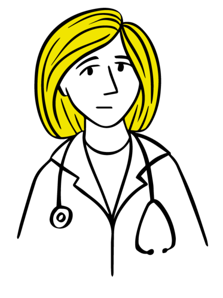 Female nurse graphics