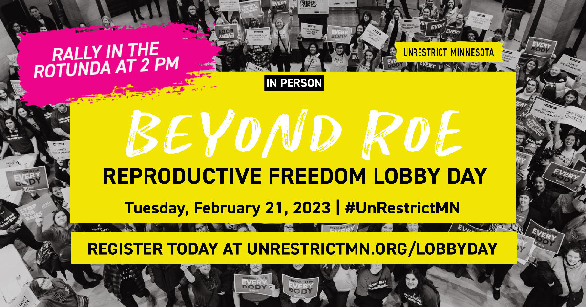 Beyond Roe: Reproductive Freedom Lobby Day 2023