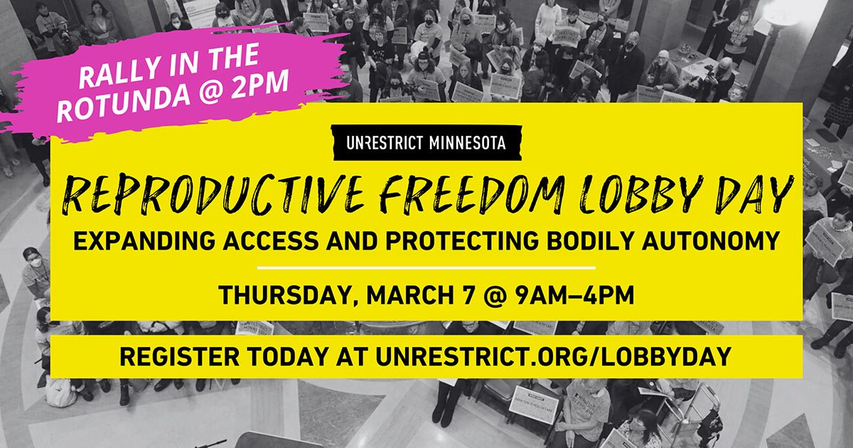 Reproductive Freedom Lobby Day 2024